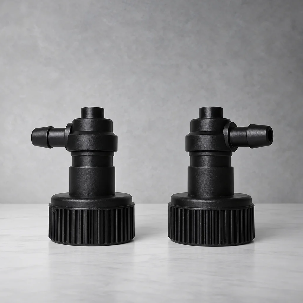 KAP-IT+ Nossel to 1/4 in. Tubing Elbow Adapter (2-Pack)
