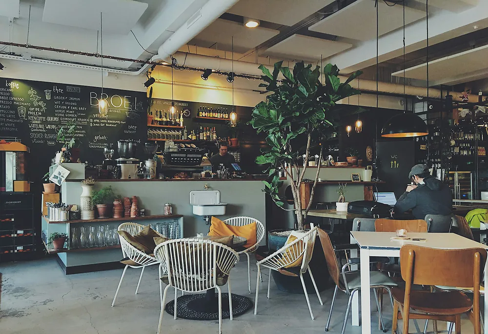 Inside the Stonebake shop on Mill Street