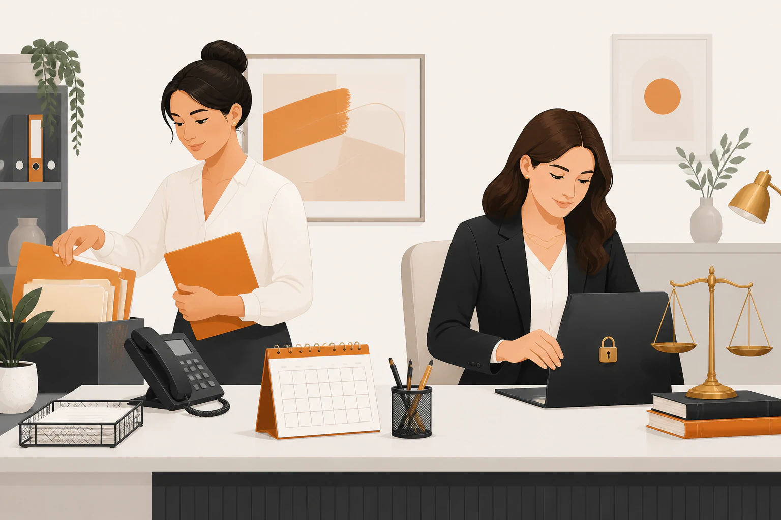 Virtual Assistant for Law Firms: What Can Leave Your Desk and What Can't