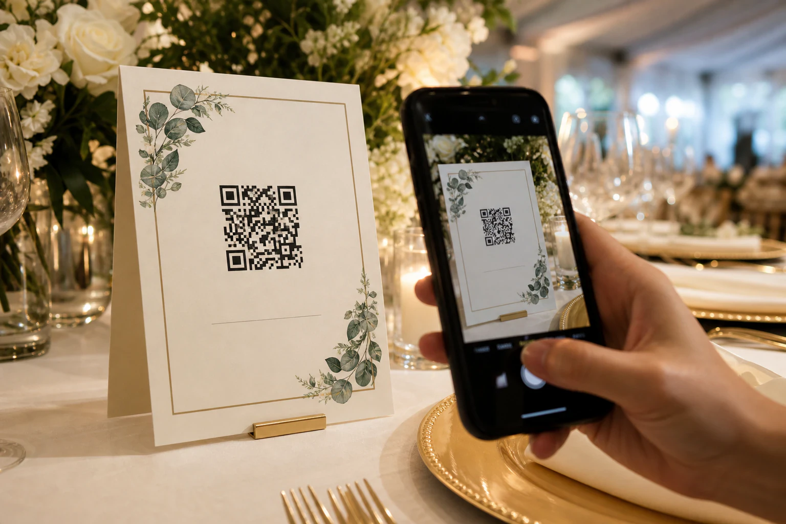 How to Make a Wedding QR Code for Photos Guests Actually Use