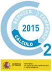 2015 CO2 Certification Emblem by Spanish Ministry of Agriculture Emblem of Spain's Ministry of Agriculture 2015 CO2 Certification for Calculo milestones.