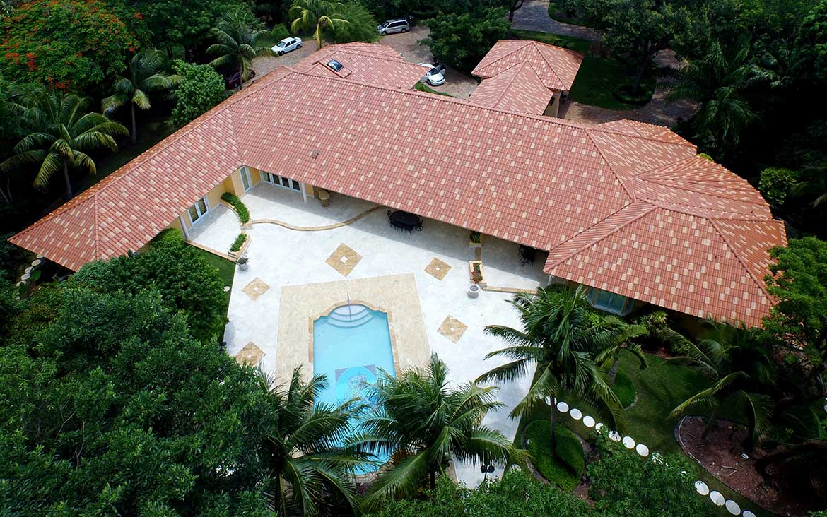 Luxurious Home with Terracotta Roof and Pool Oasis