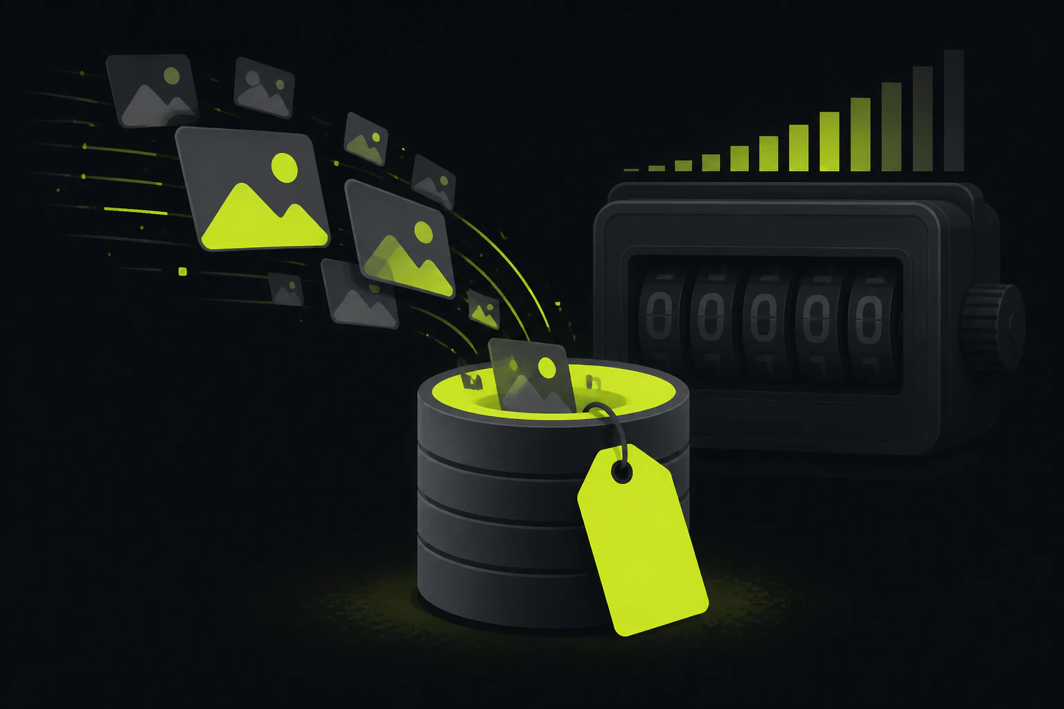 Uploadcare alternative: the same job, priced by storage instead of operations