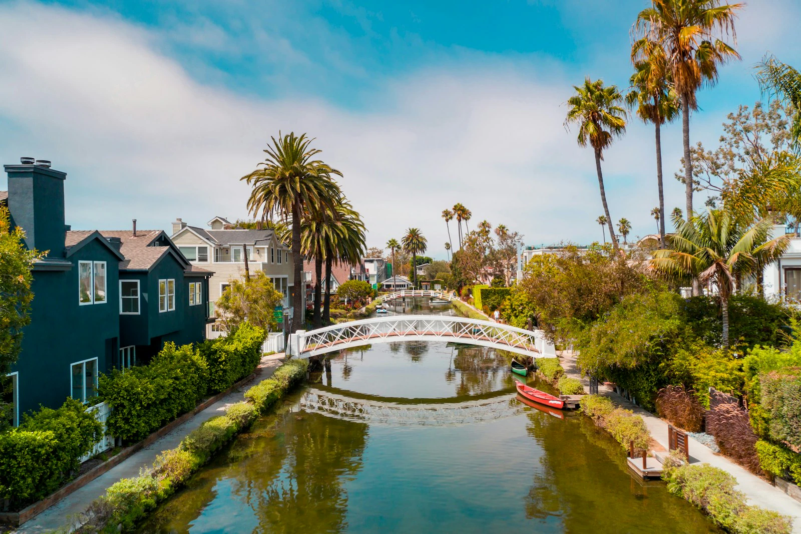 The Venice Canals, Los Angeles